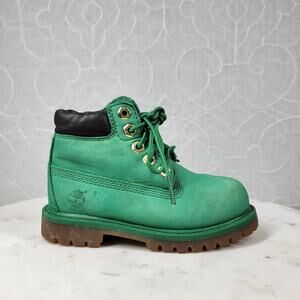 Timberland Limited Edition Boot Toddler 7 Celtics Kelly Green Classic Waterbuck